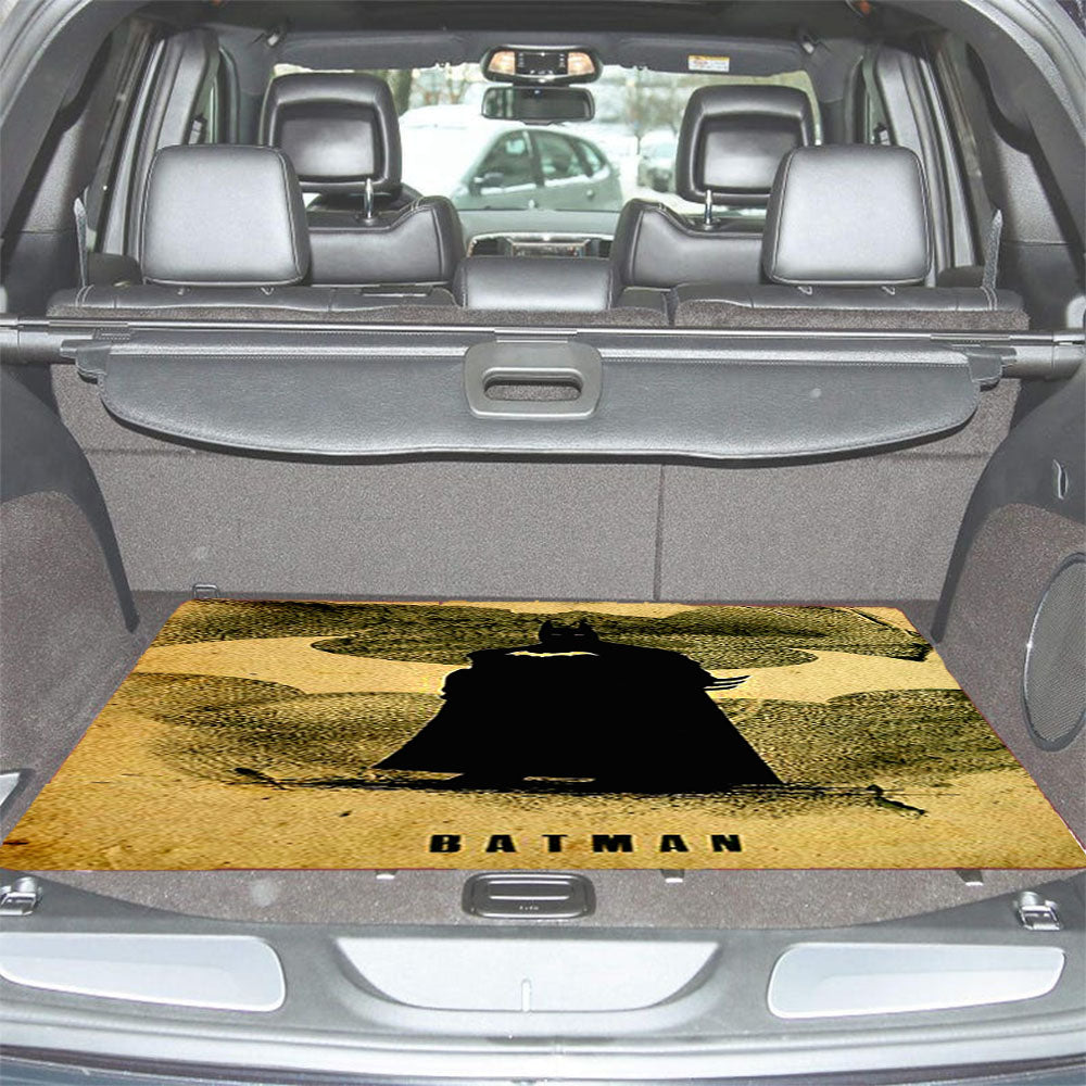 Justice League Silhouette Posters Batman Car Trunk Mat Non Slip