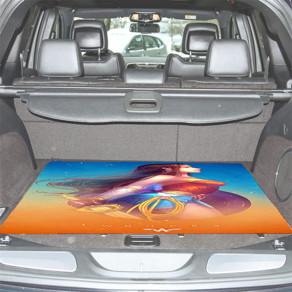 Justice League Wonder Woman Car Trunk Mat Non Slip