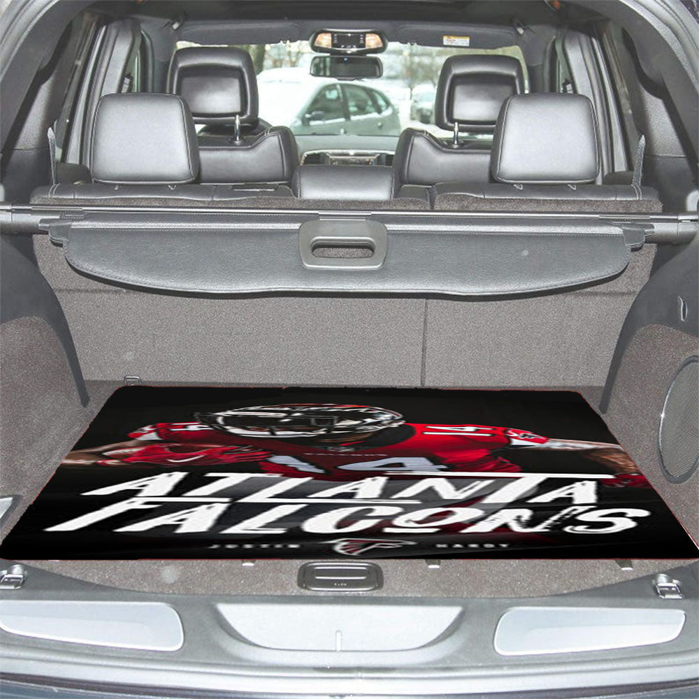 Justin Hardy Atlanta Falcons Car Trunk Mat Non Slip