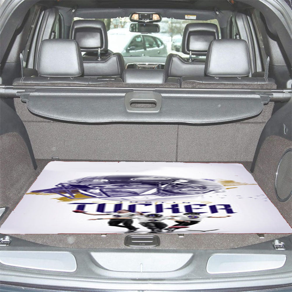 Justin Tucker Baltimore Ravens Car Trunk Mat Non Slip