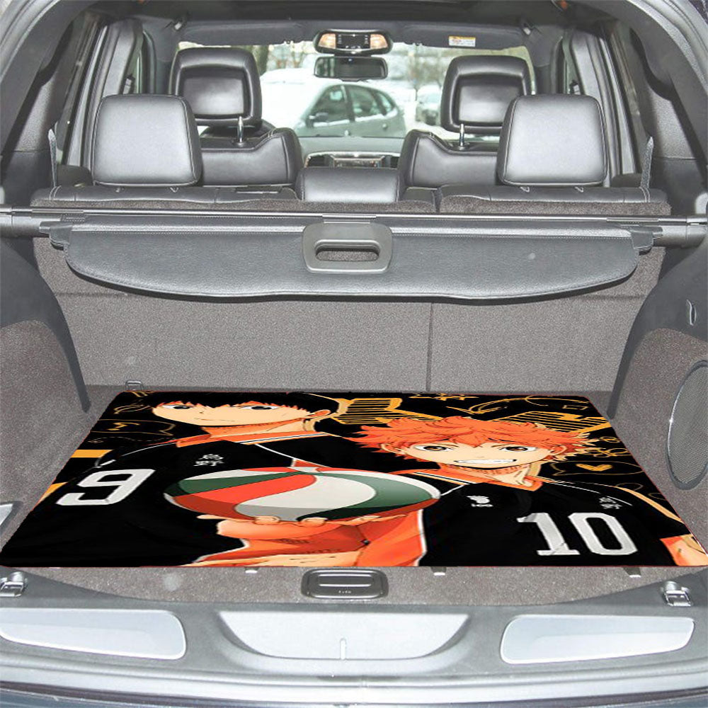 Kageyama Tobio X Shouyou Hinata Haikyuu Anime Car Trunk Mat Non Slip