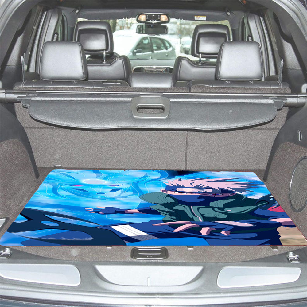 Kakashi Blue Susanoo Wallpaper Car Trunk Mat Non Slip