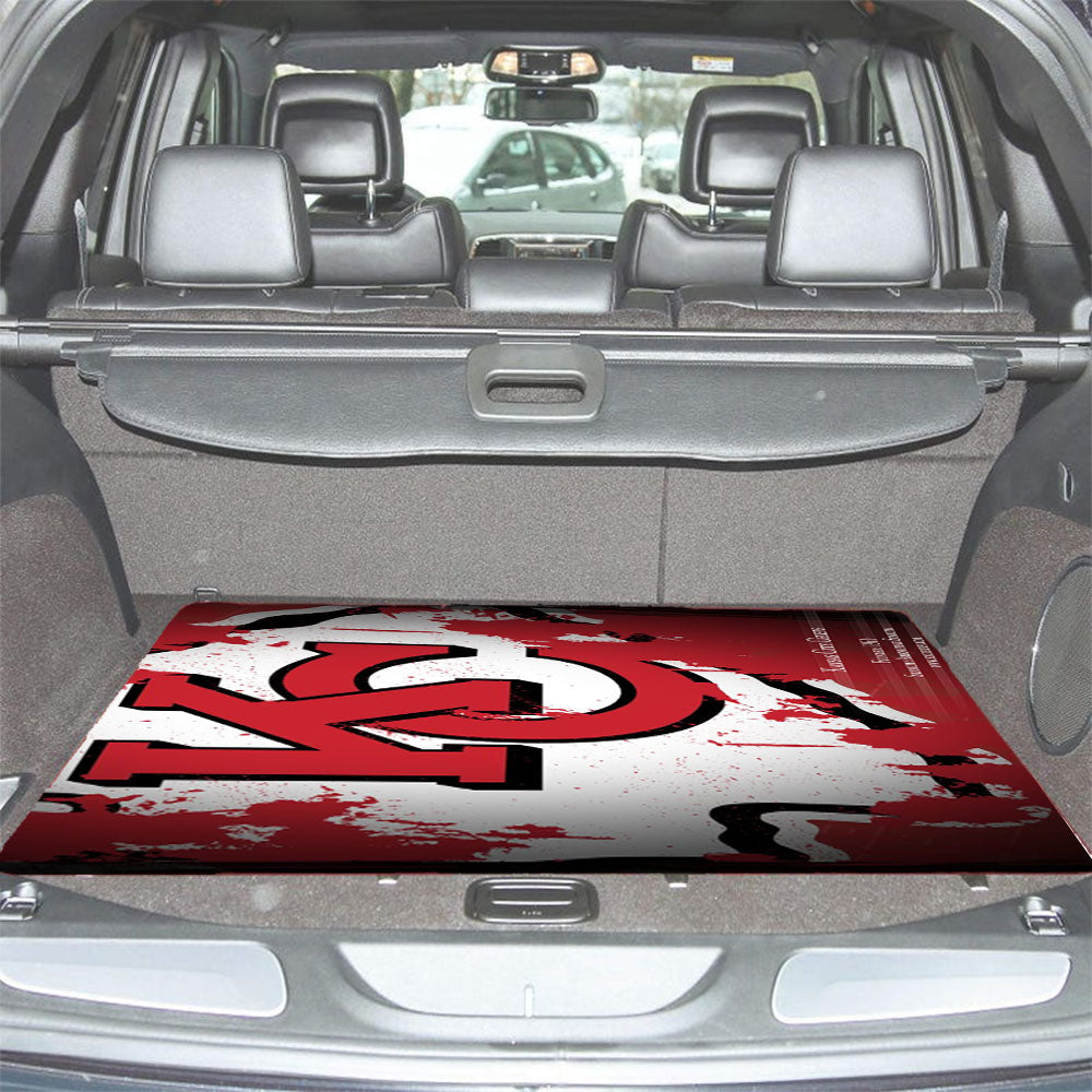 Kansas City Chiefs Car Trunk Mat Non Slip