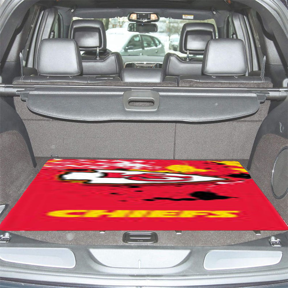 Kansas City Chiefs Nfl Car Trunk Mat Non Slip