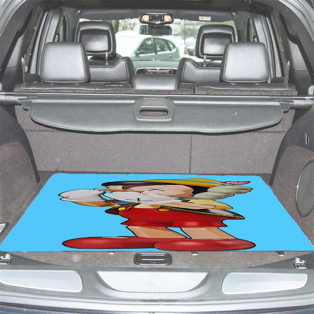 Kaws Pinocchio Car Trunk Mat Non Slip