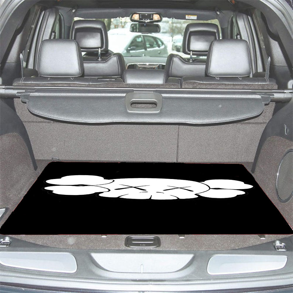 Kaws Skull Head Car Trunk Mat Non Slip