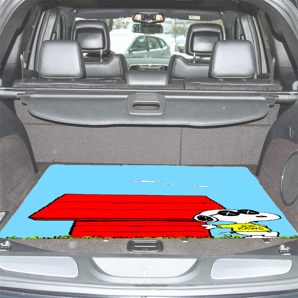 Kaws Snoopy Car Trunk Mat Non Slip