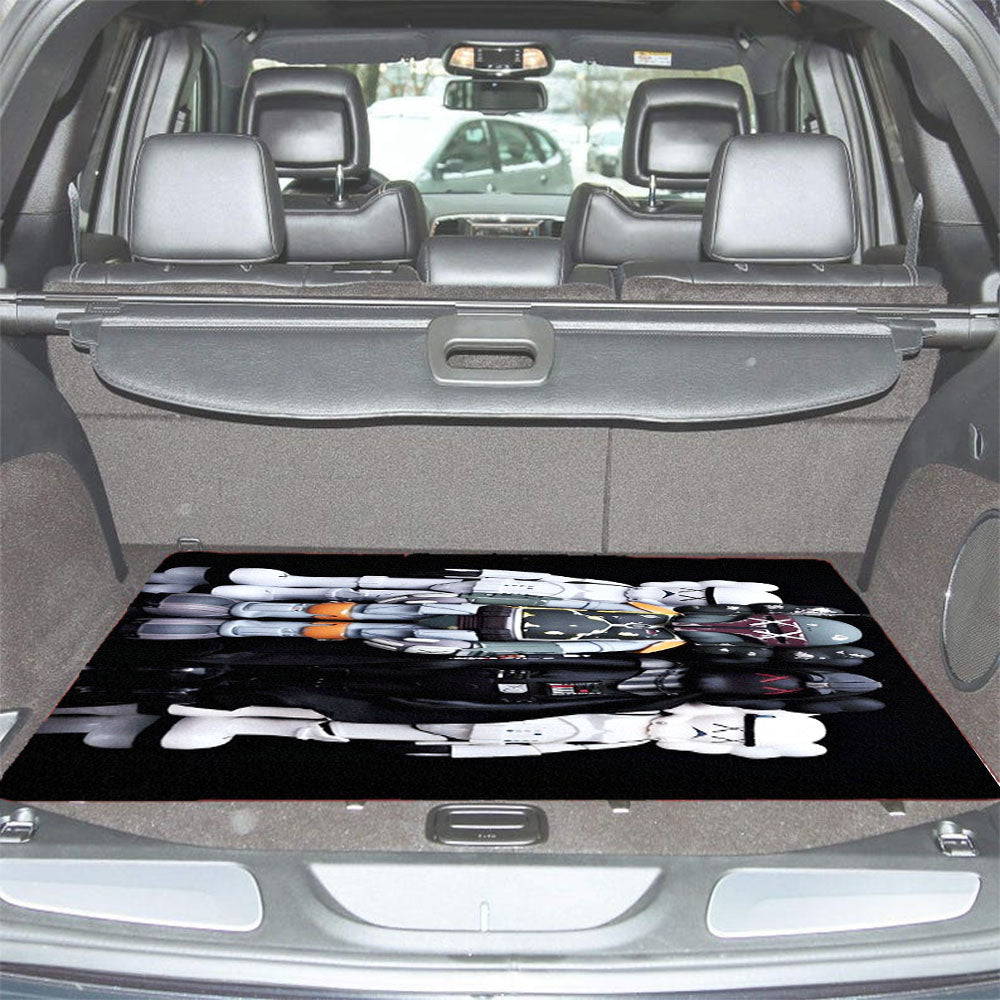 Kaws Star Wars Figure Car Trunk Mat Non Slip