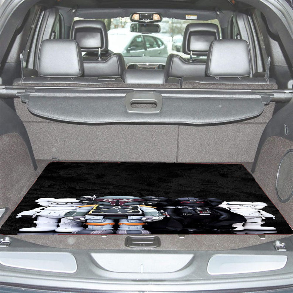 Kaws Star Wars Marble Car Trunk Mat Non Slip