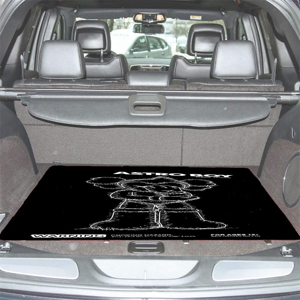 Kaws X Astro Boy Cartoon Car Trunk Mat Non Slip