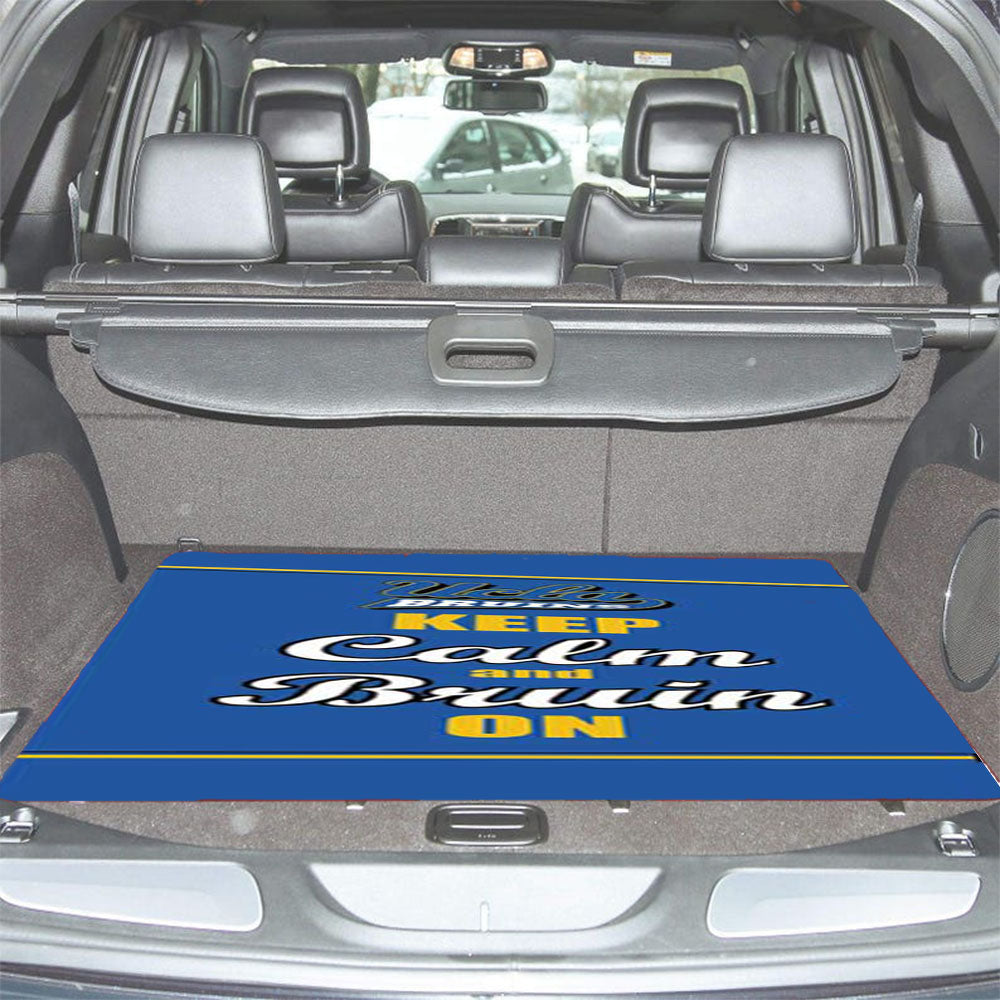 Keep Calm Bruin On Car Trunk Mat Non Slip