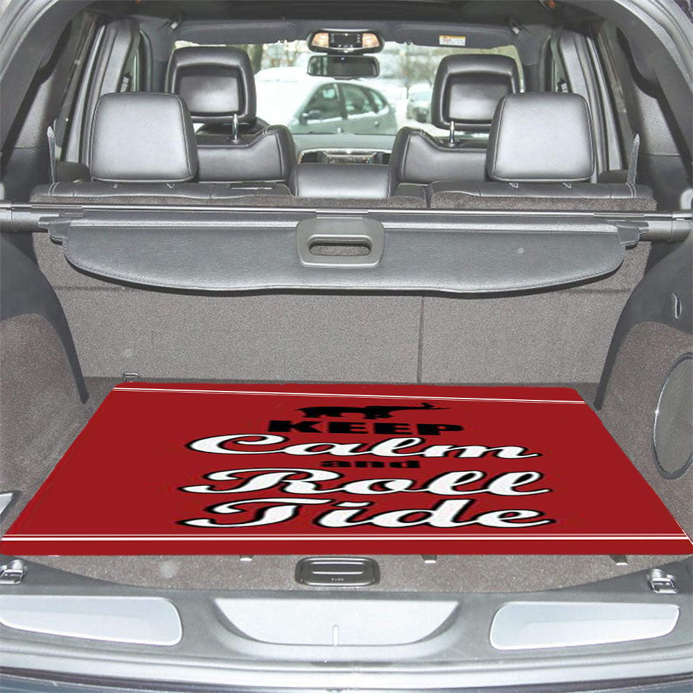 Keep Calm Roll Tide Car Trunk Mat Non Slip