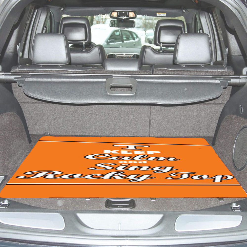 Keep Calm Sing Rocky Top Car Trunk Mat Non Slip