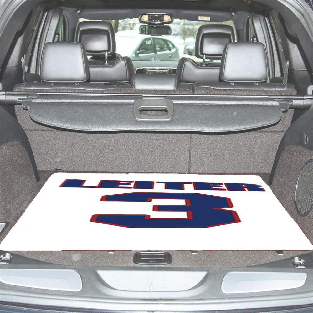 Ken Leiter National Hockey Car Trunk Mat Non Slip