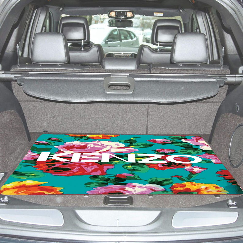 Kenzo Bloom Flower Car Trunk Mat Non Slip