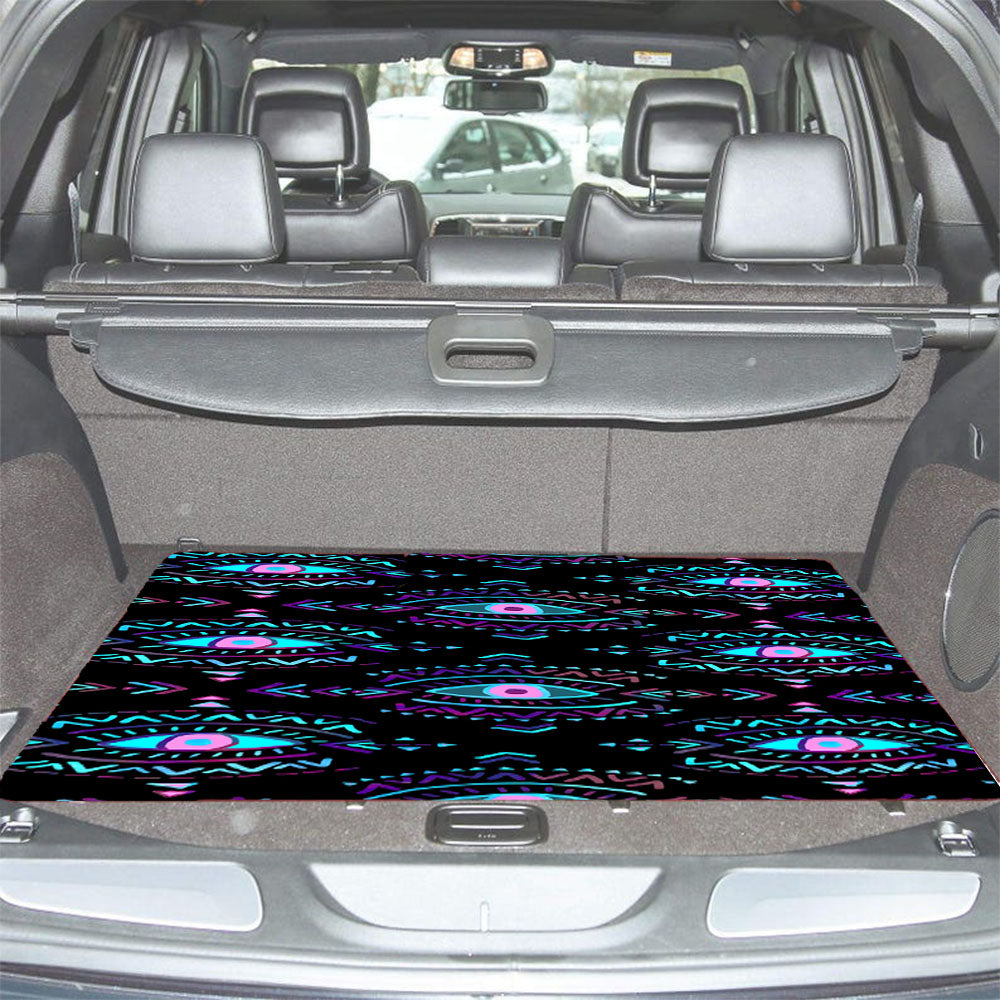 Kenzo Eye Pattern Car Trunk Mat Non Slip