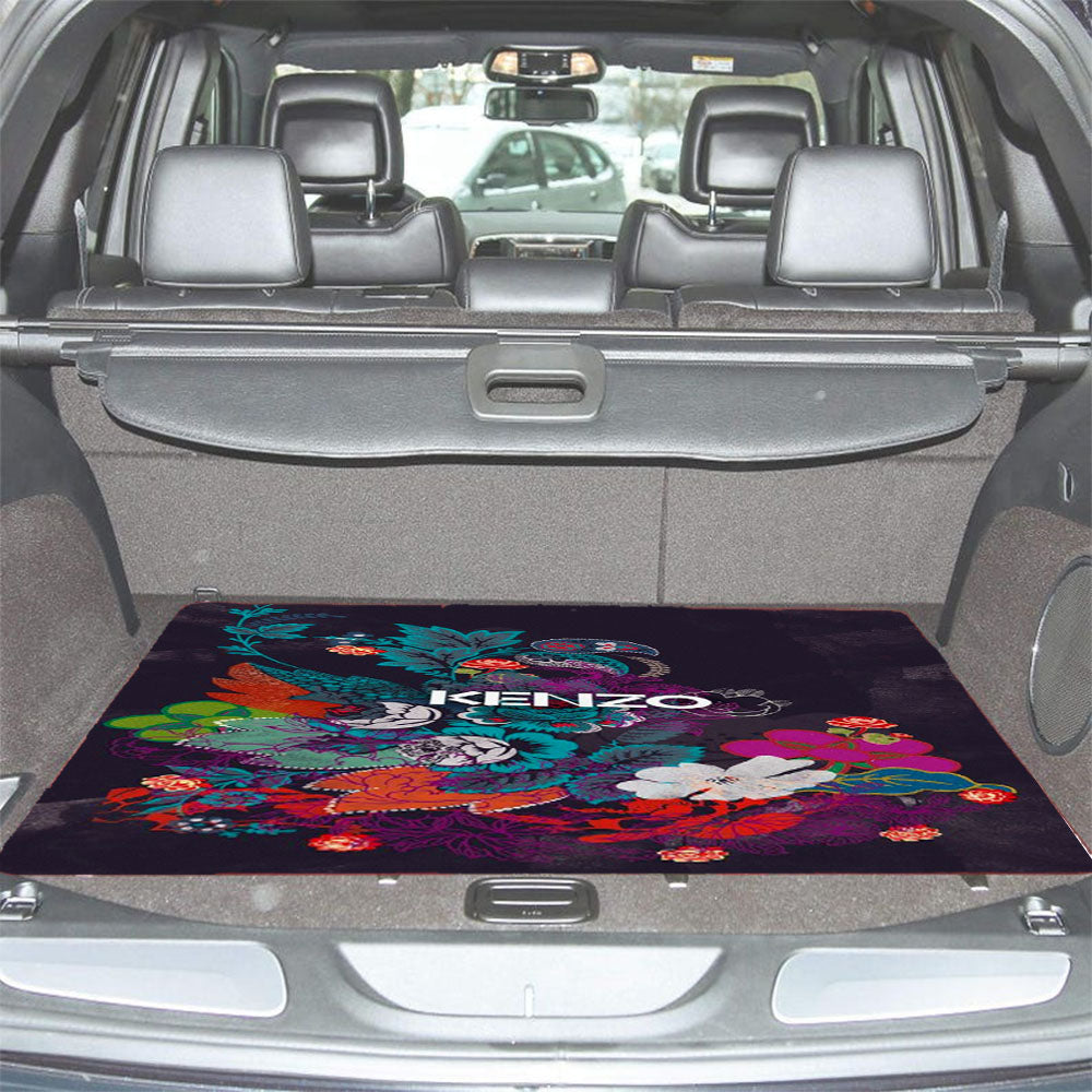 Kenzo Flower Bloom Car Trunk Mat Non Slip