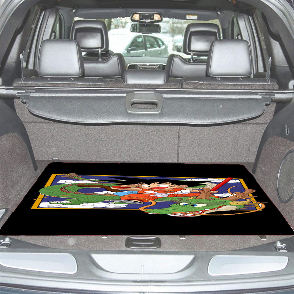 Kids Goku Wallpaper Car Trunk Mat Non Slip