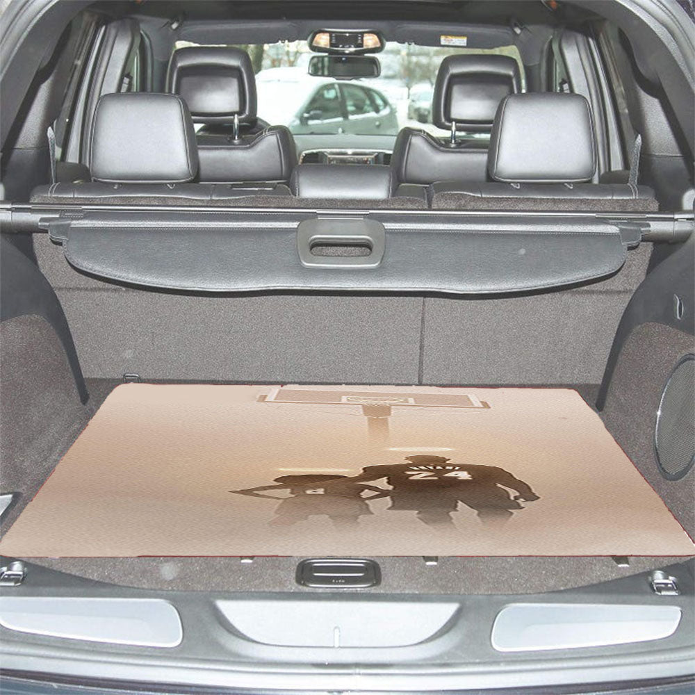 Kobe And Gigi Bryant Heaven Car Trunk Mat Non Slip