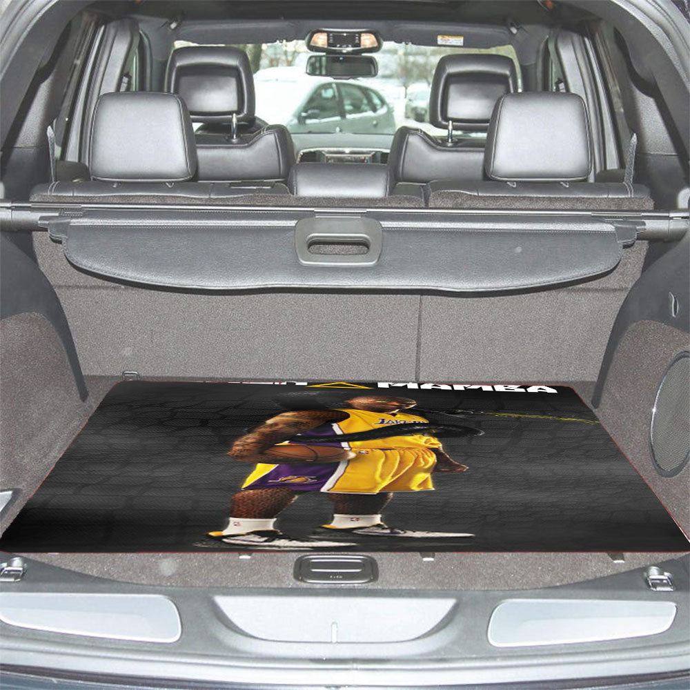 Kobe Bryan Nba X Black Mamba Car Trunk Mat Non Slip