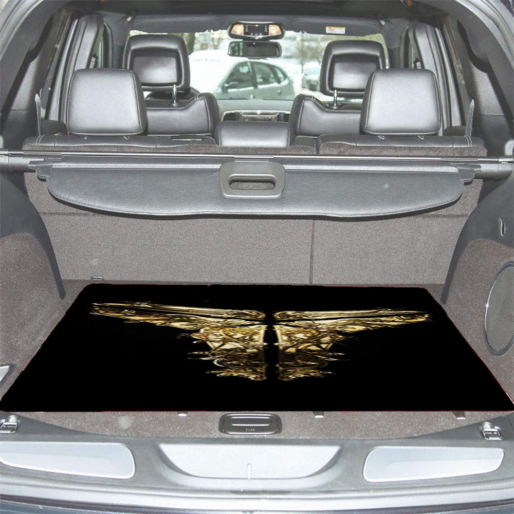 Kobe Bryant Black Mamba Logo Car Trunk Mat Non Slip