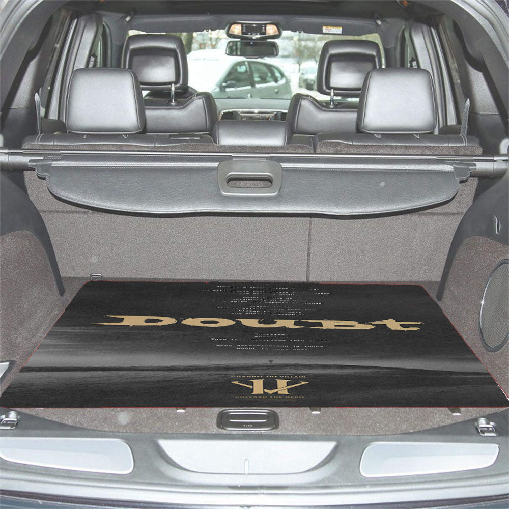 Kobe Bryant Doubt Herovillain Car Trunk Mat Non Slip