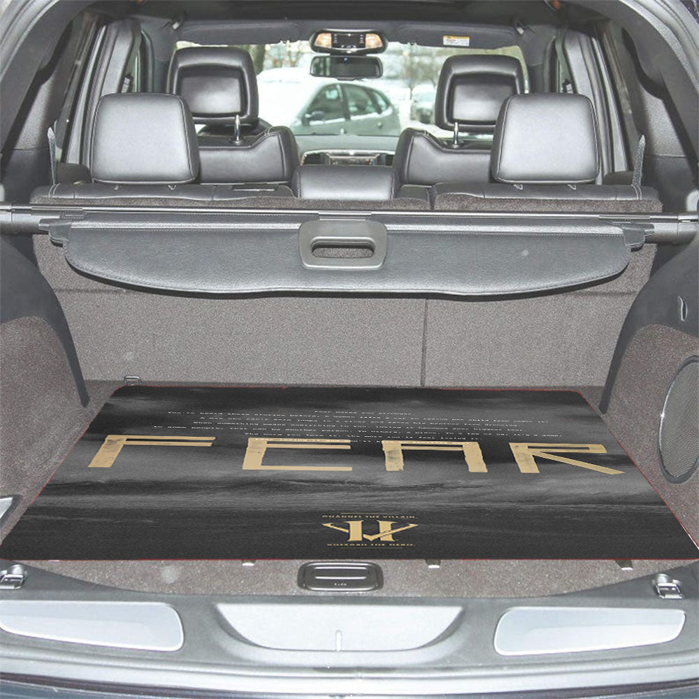 Kobe Bryant Fear Herovillain Car Trunk Mat Non Slip