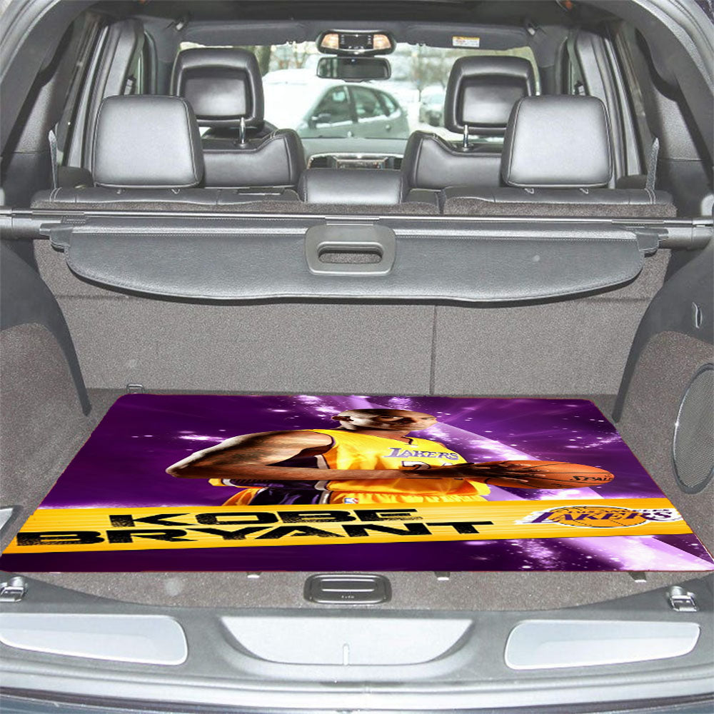 Kobe Bryant Lakers Nba Team Car Trunk Mat Non Slip