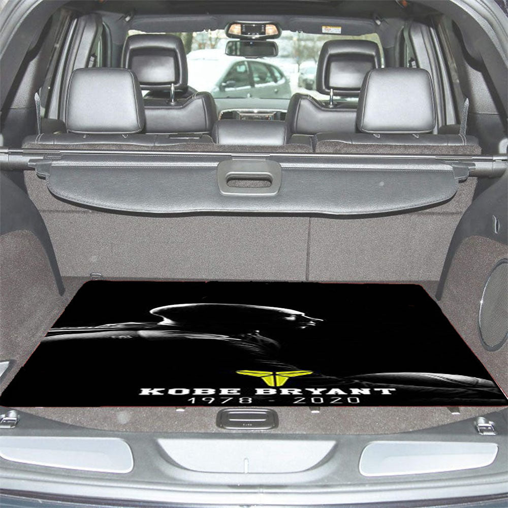 Kobe Bryant Rip Black Mamba Car Trunk Mat Non Slip
