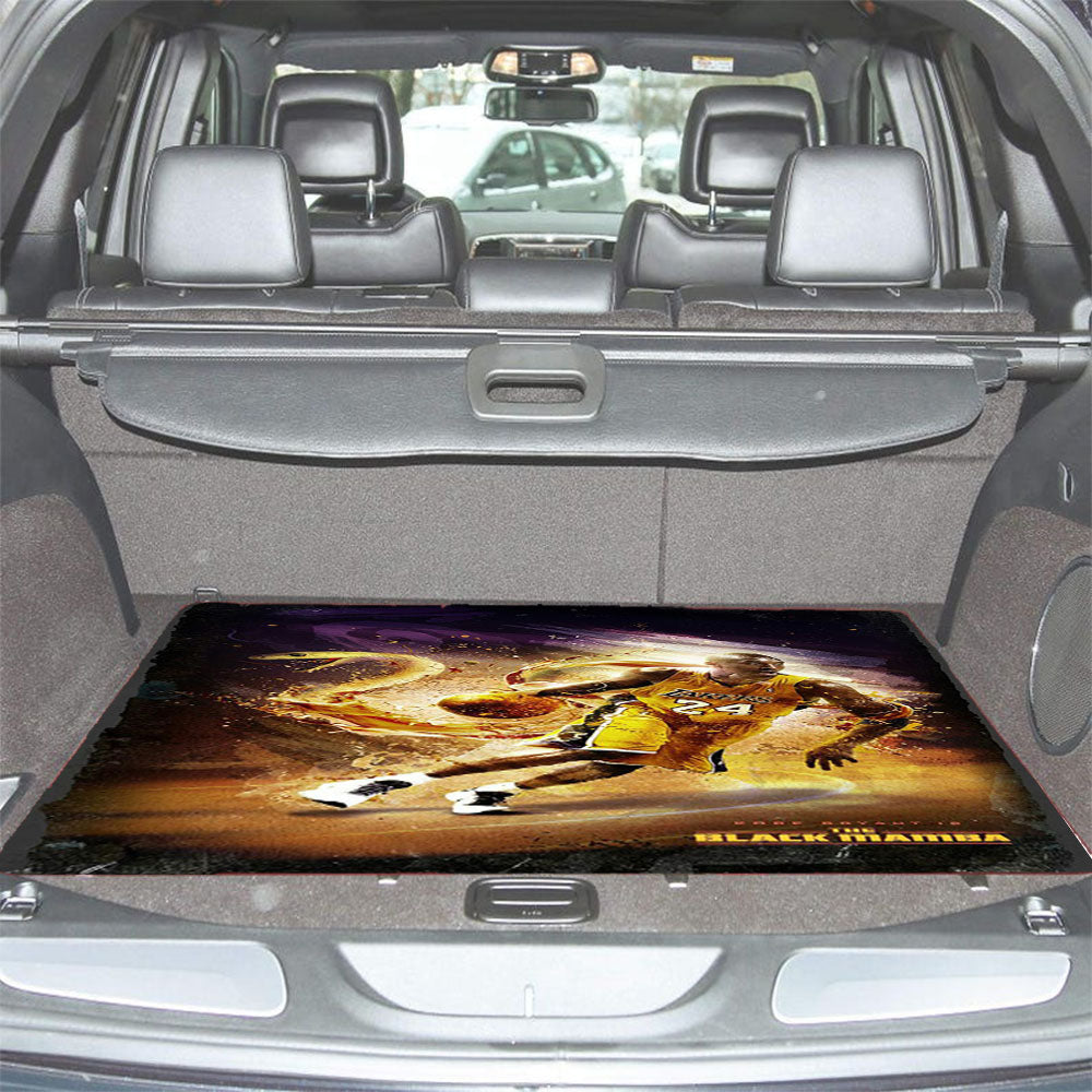 Kobe Bryant The Black Mamba Lakers Car Trunk Mat Non Slip