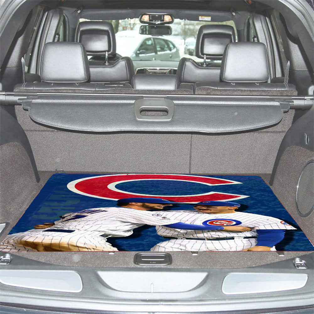 Kris Bryant X Rizzo Chicago Cubs Car Trunk Mat Non Slip