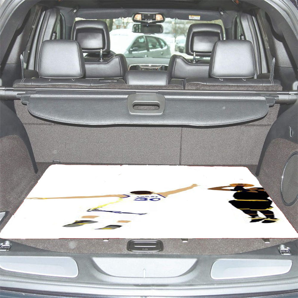 Kyrie Irving Clutch Shot Over Car Trunk Mat Non Slip