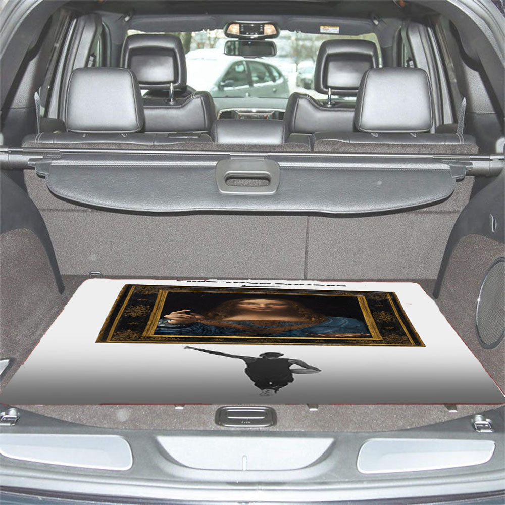 Kyrie Irving Nike Leonardo Davinci Car Trunk Mat Non Slip