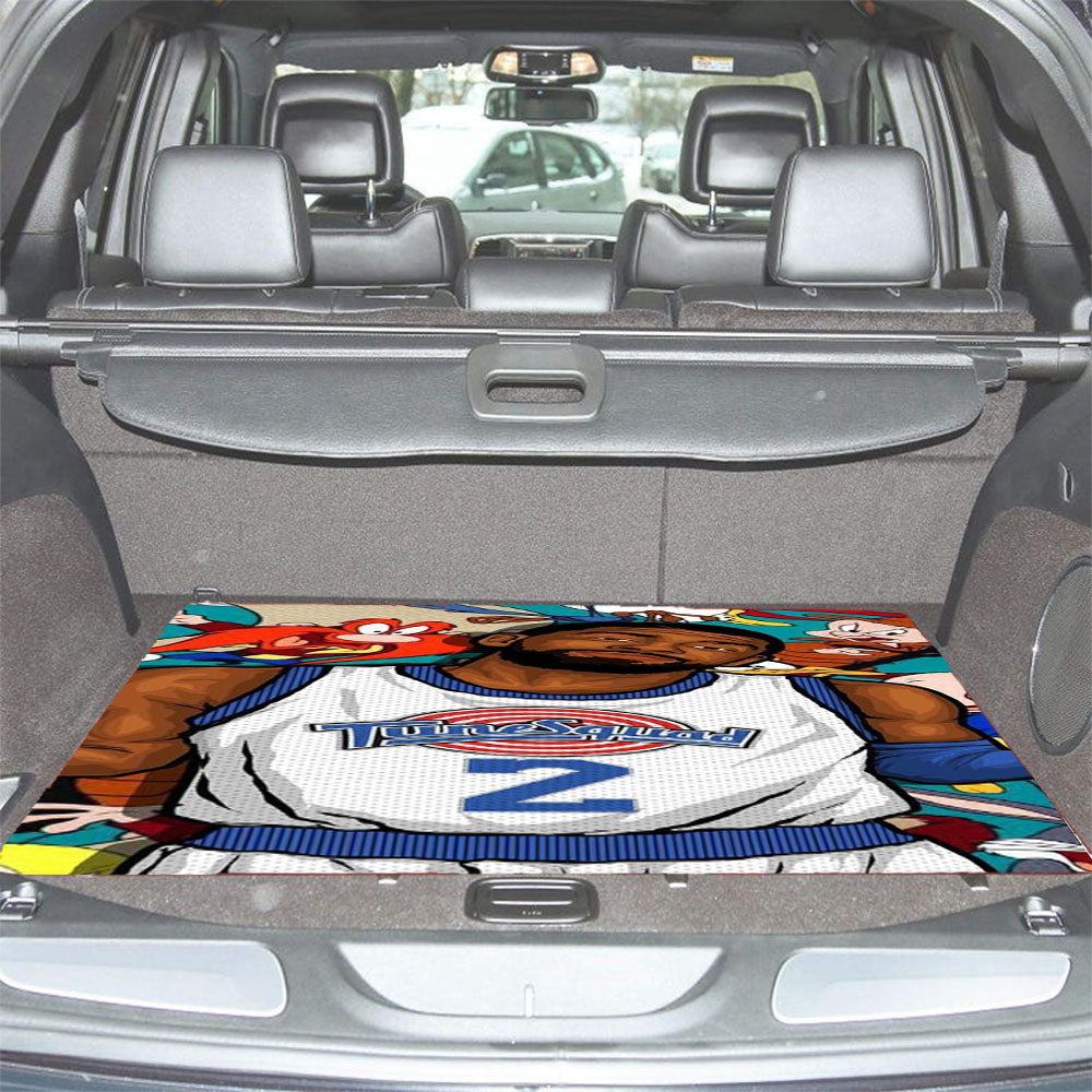 Kyrie Irving Space Jam Tunes Squad Car Trunk Mat Non Slip