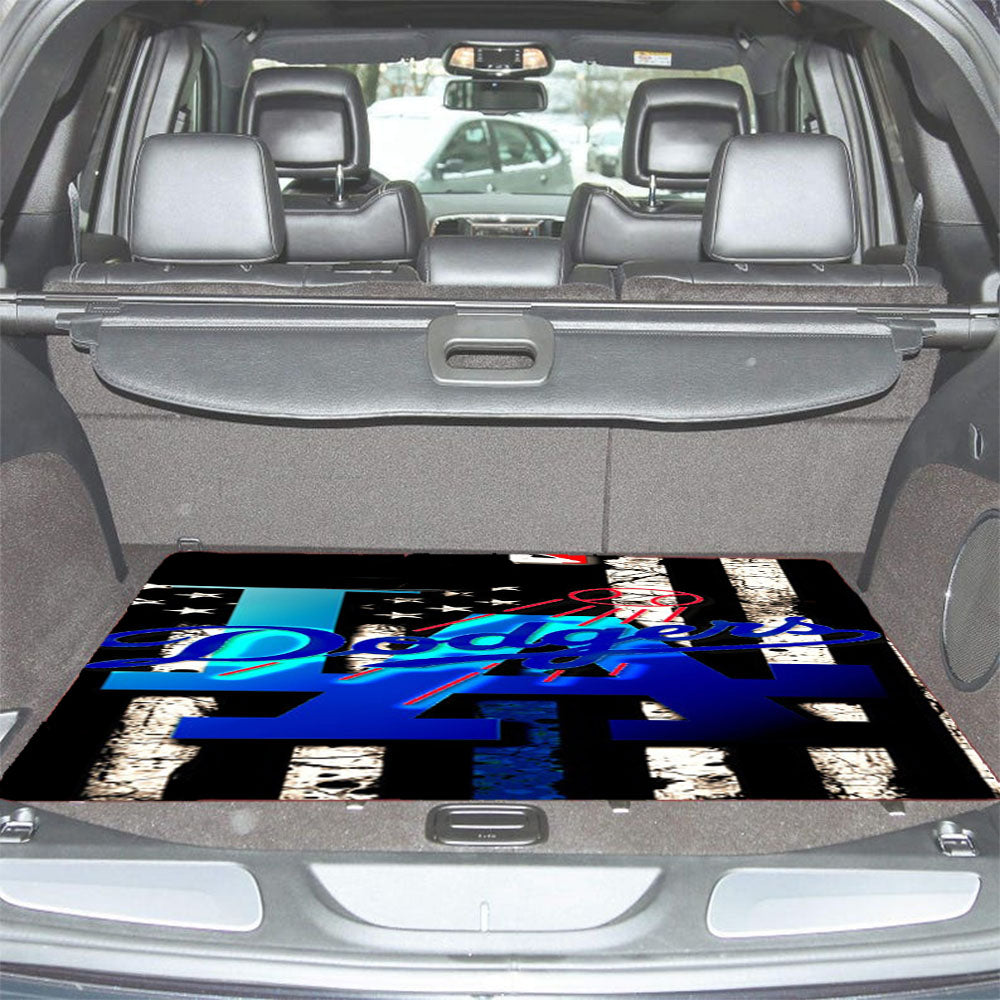 La Dodgers Baseball 987 Car Trunk Mat Non Slip