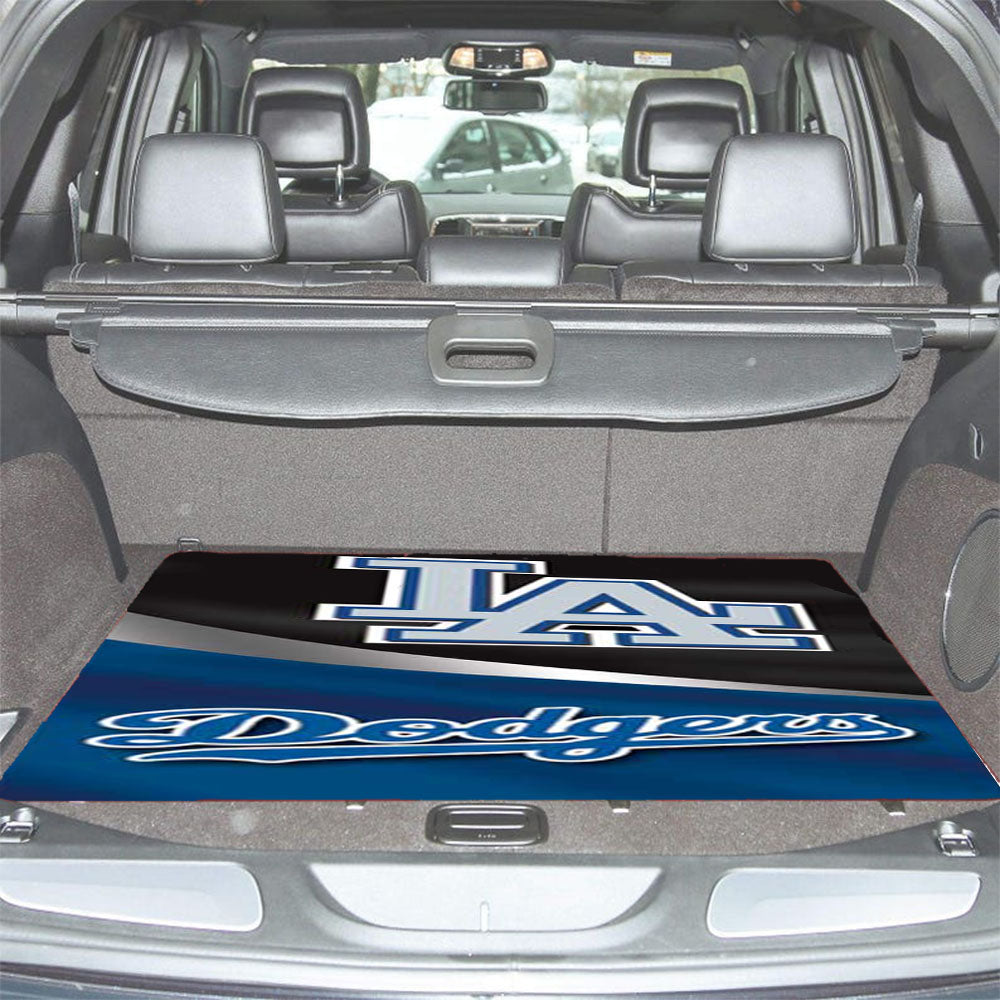 La Dodgers Cloth Logo Car Trunk Mat Non Slip