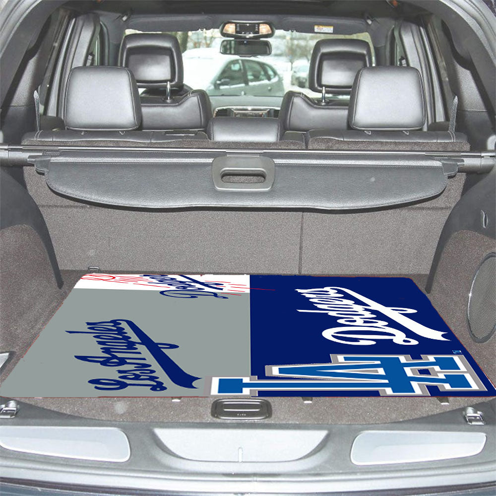 La Dodgers Logo Car Trunk Mat Non Slip