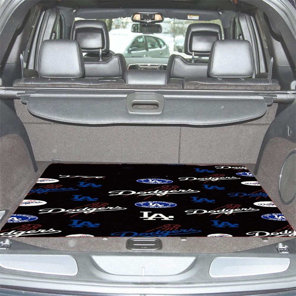 La Dodgers Logo Baseball Simbols Car Trunk Mat Non Slip