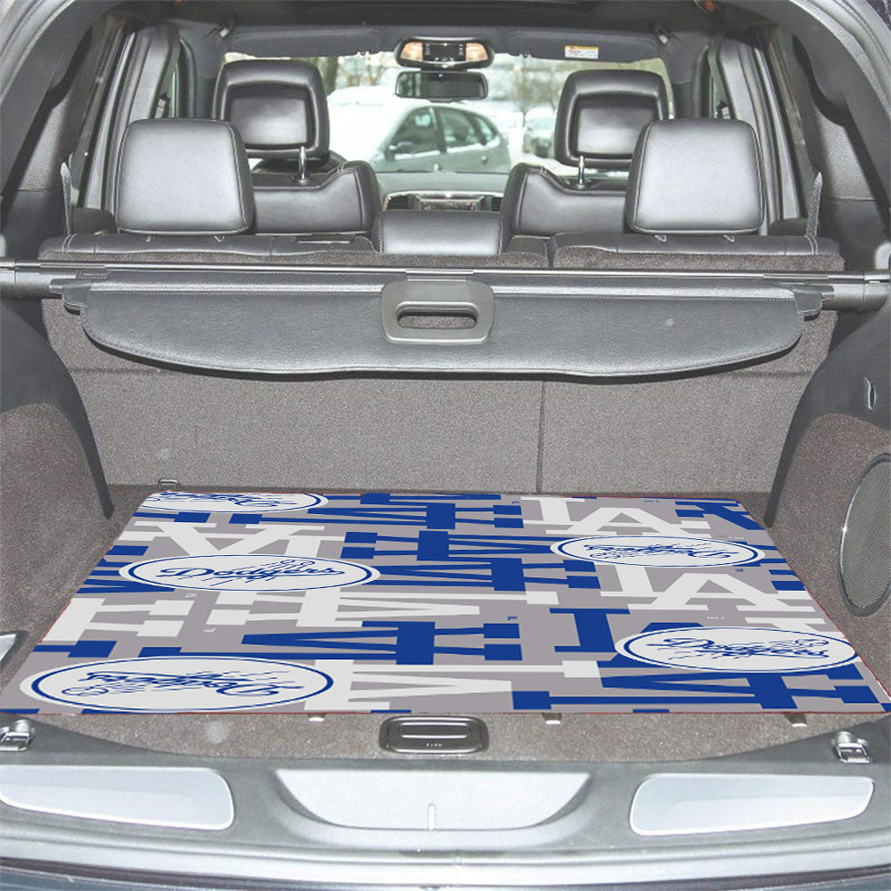 La Dodgers Pattern Car Trunk Mat Non Slip