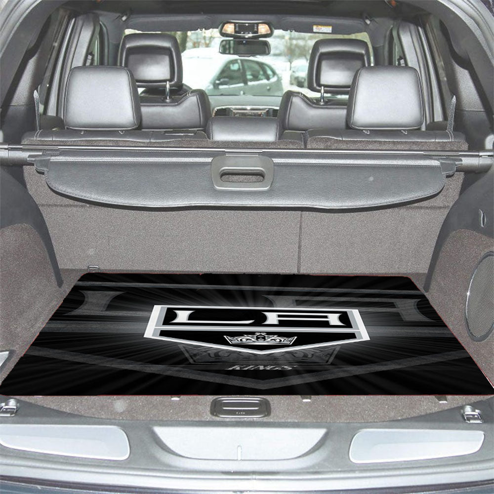 La Kings Los Angeles 2 Car Trunk Mat Non Slip