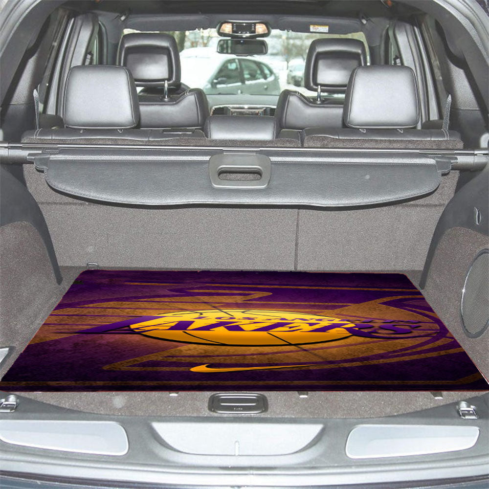 La Lakers Nba Basketball Car Trunk Mat Non Slip