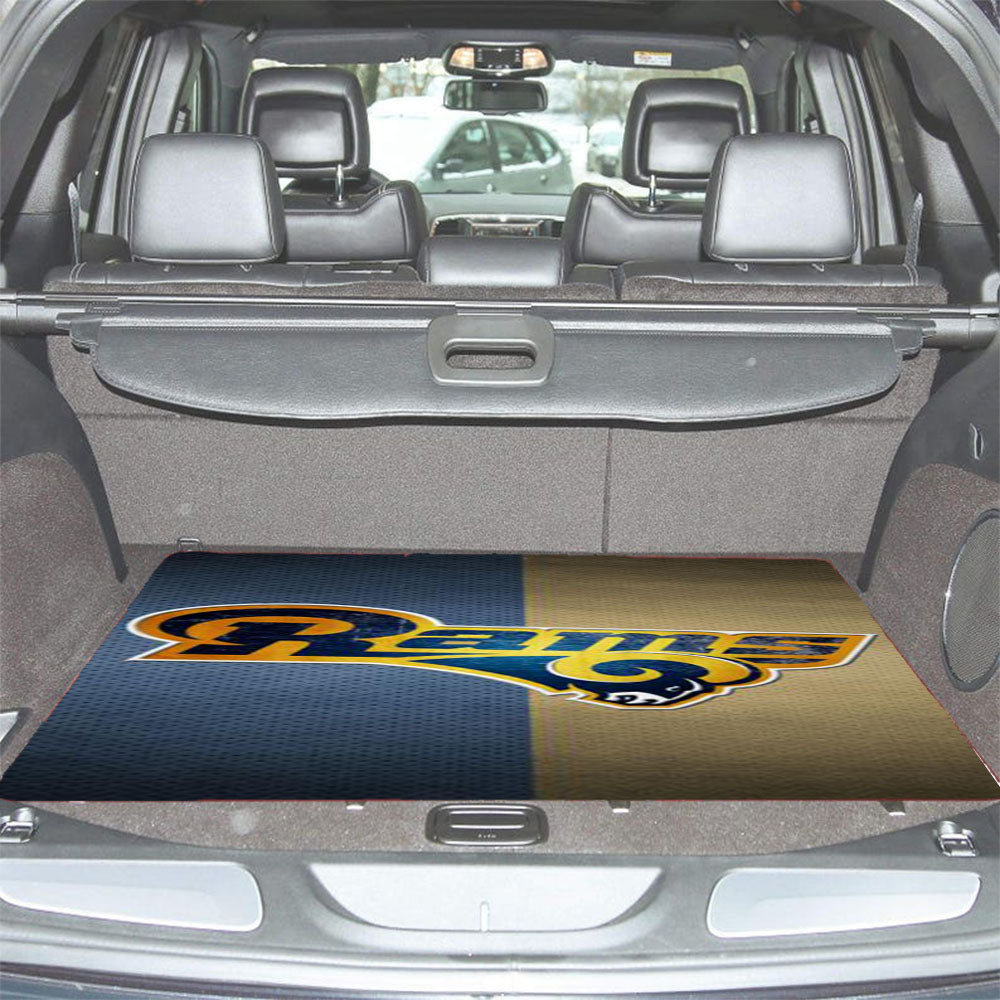 La Rams Nfl West Division Car Trunk Mat Non Slip