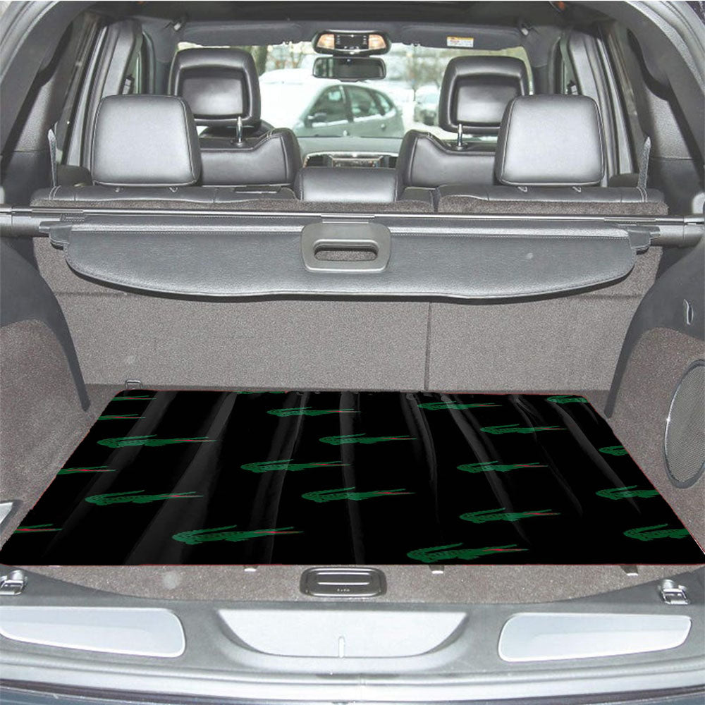 Lacoste Black Car Trunk Mat Non Slip