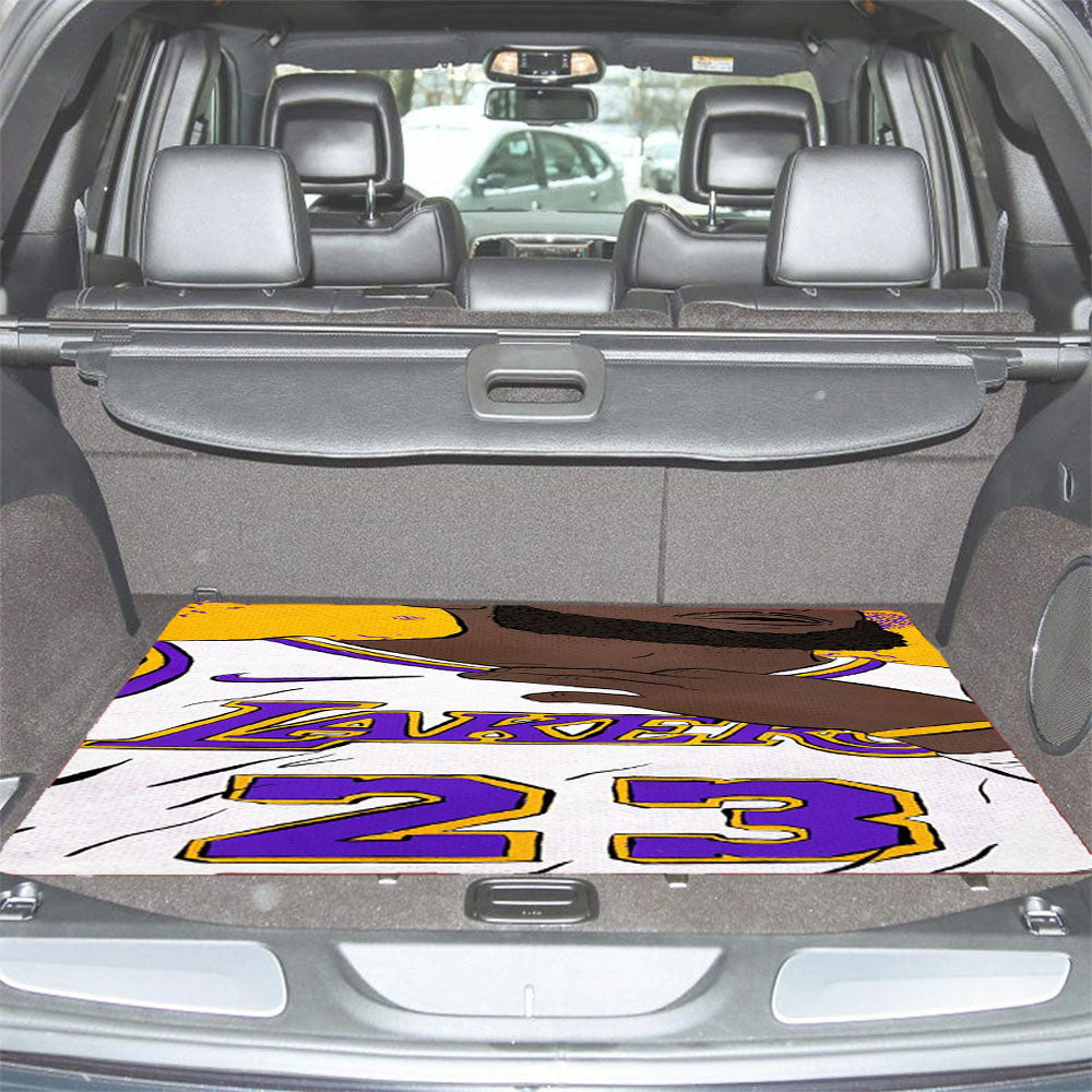 Lakers 23 Nba Legend Car Trunk Mat Non Slip