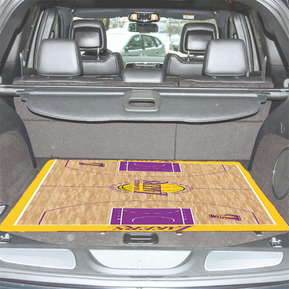 Lakers Los Angeles Basket Car Trunk Mat Non Slip