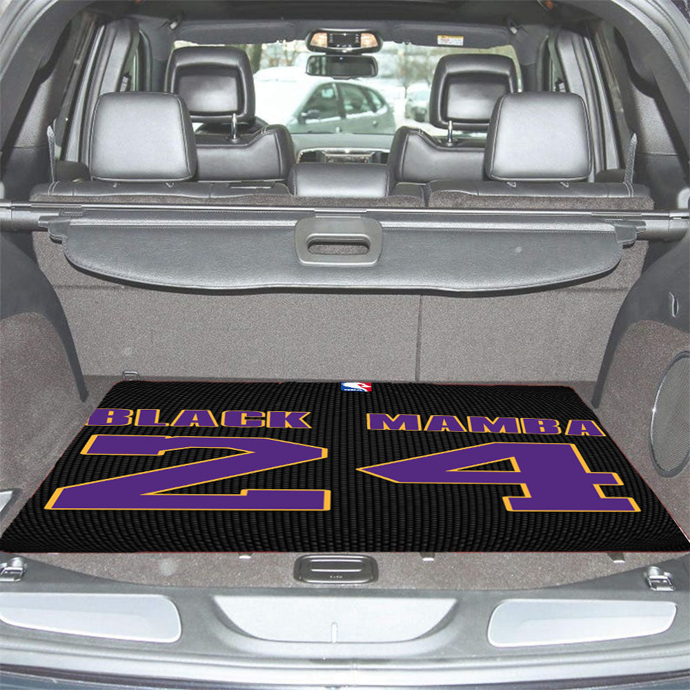 Lakers Poison Black Mamba Car Trunk Mat Non Slip