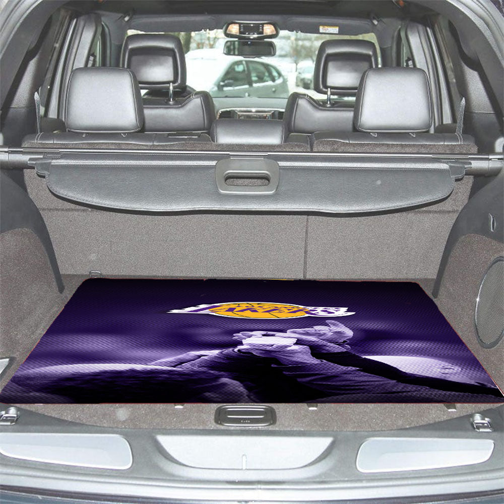 Lakers Team Los Angeles Number One Car Trunk Mat Non Slip