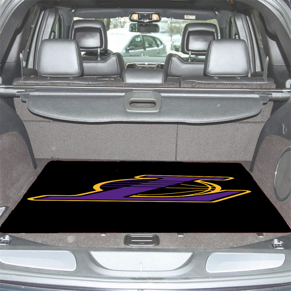 Lakers Team Purple Classic Nba Car Trunk Mat Non Slip