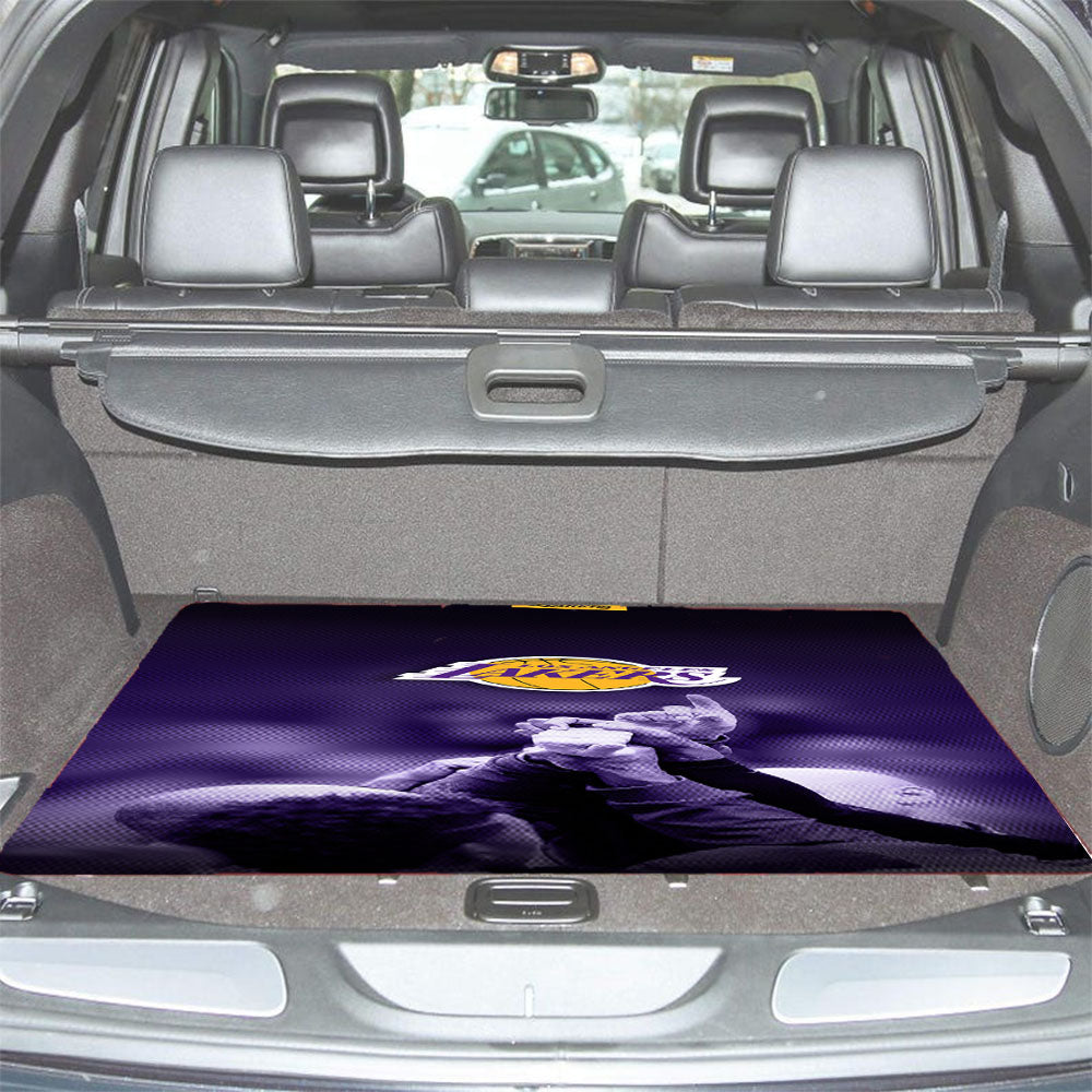Lakers Wallpapers And Infographics Car Trunk Mat Non Slip