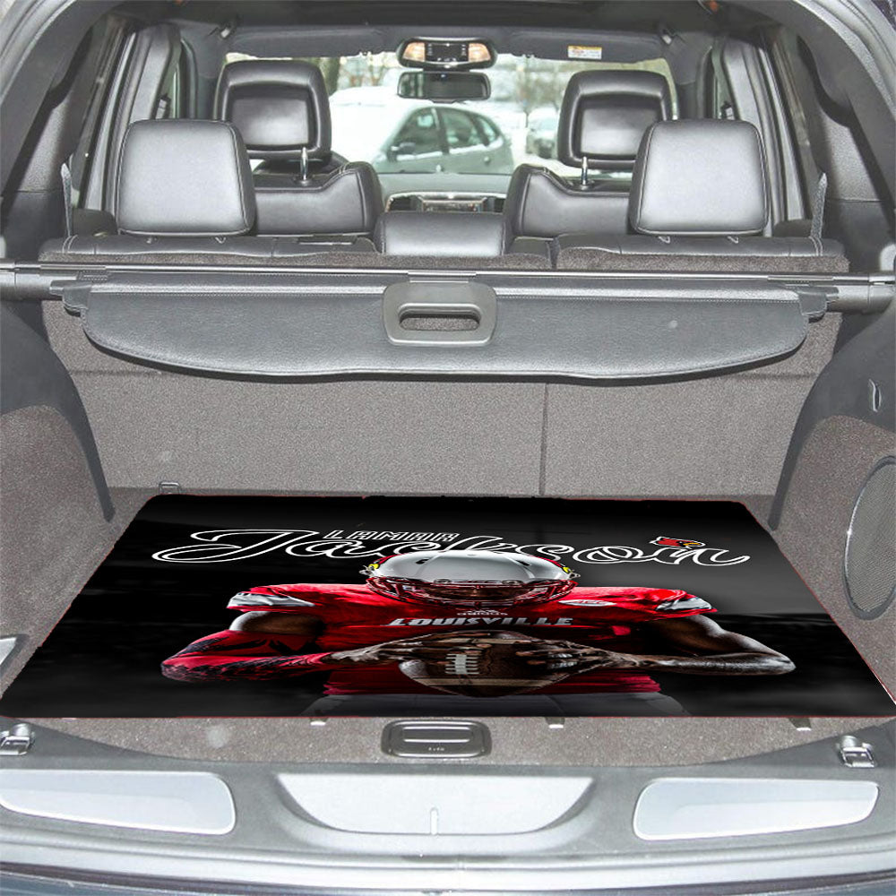 Lamar Jackson Louisville Car Trunk Mat Non Slip